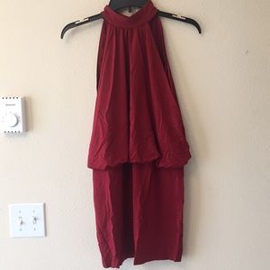 Laundry mini dress